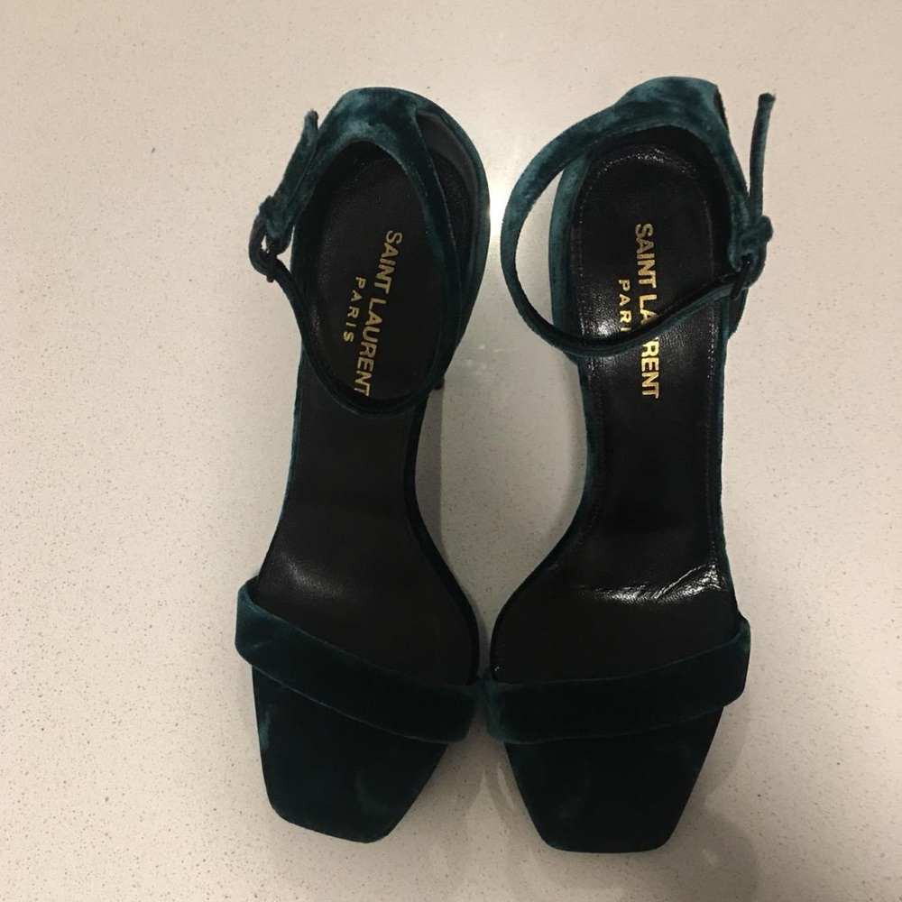 NIB Saint Laurent Ankle Strap Sandal YSL - Picture 3 of 6
